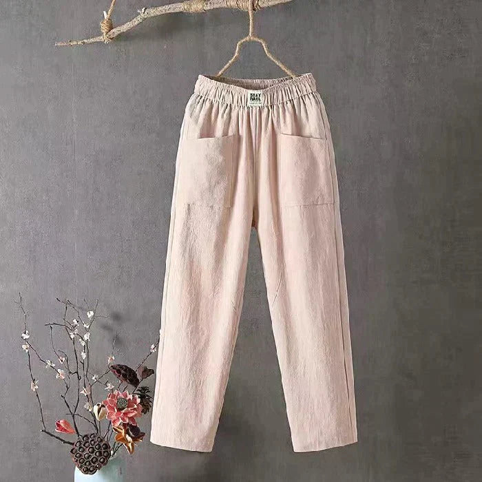 Pantalones holgados para mujer