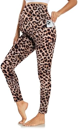 Ymmott Leggings de Maternidad para Mujer Cintura Alta Pantalones de Maternidad con Bolsillos Opacos Suaves Elásticos Ropa de Maternidad|B0DJVLDXDK