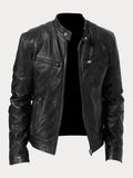 Chaqueta de cuero signature