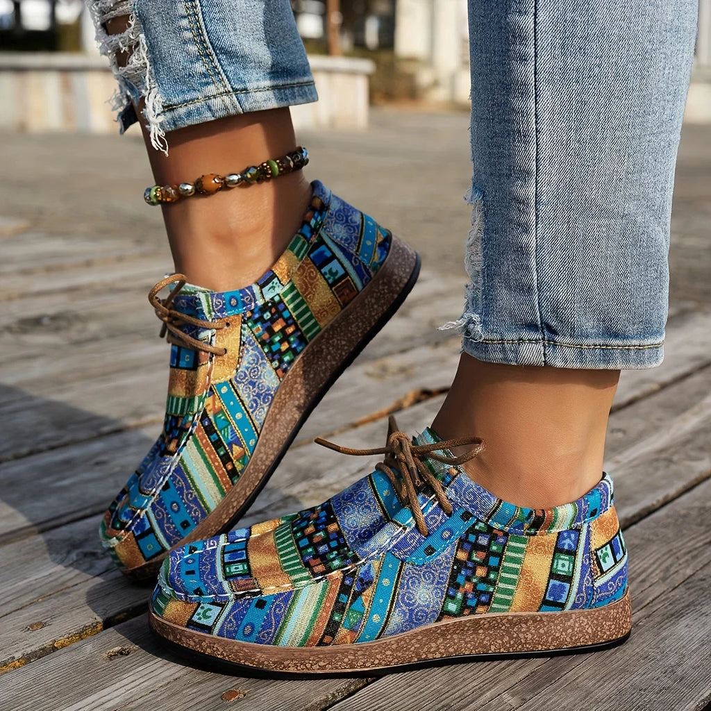 Zapatillas Ortopédicas de Confort Multicolor para Mujer.