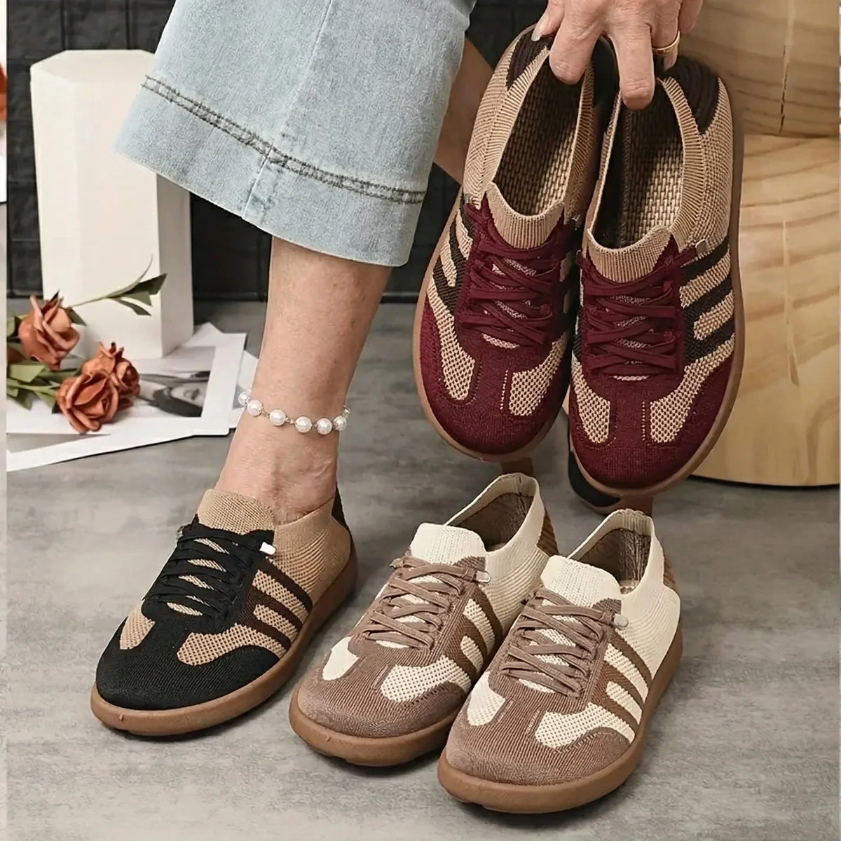 Zapatillas de confort ortopédico para mujer