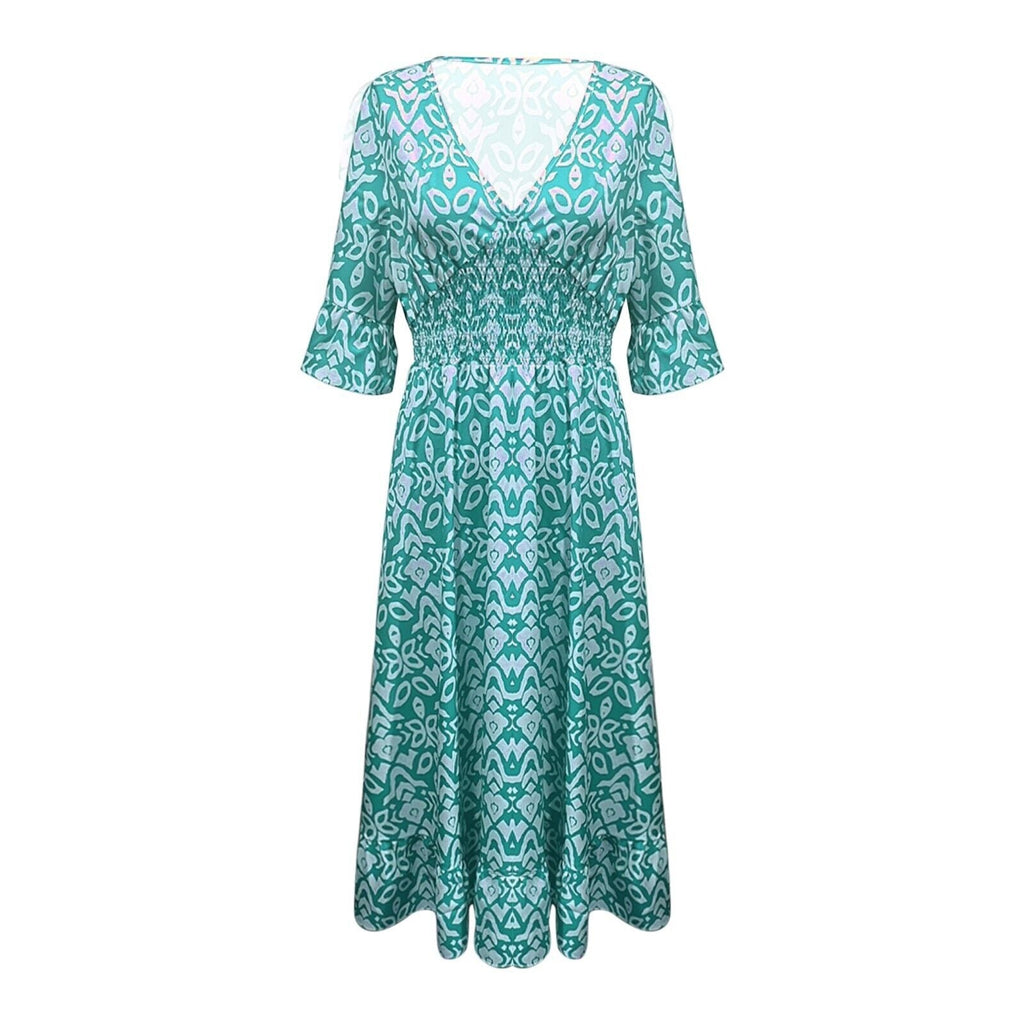 Vestido Floral Elástico