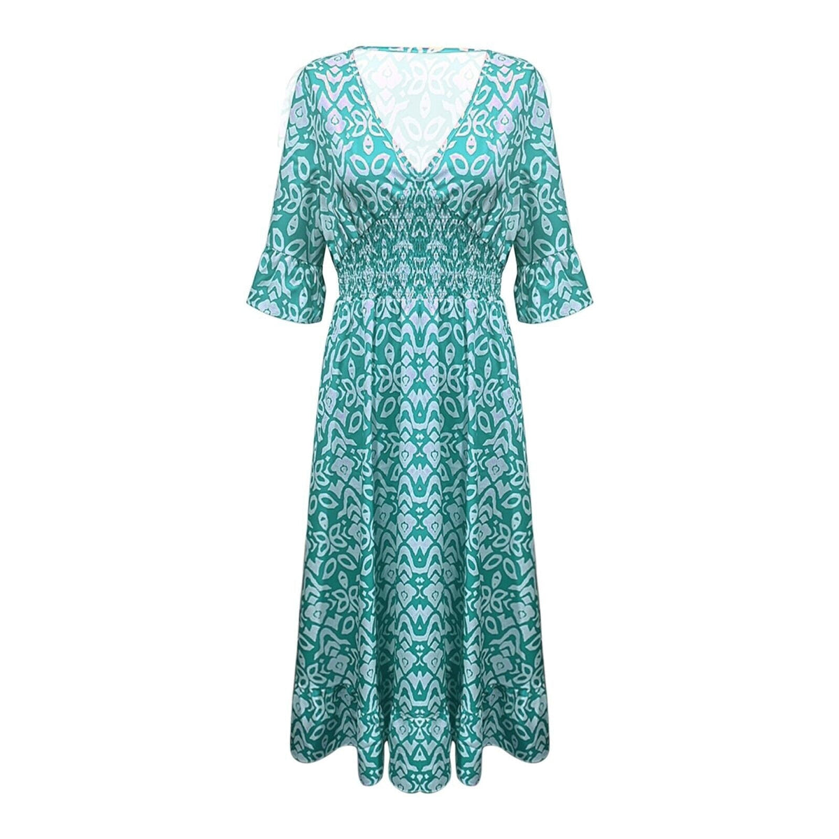 Vestido Floral Elástico